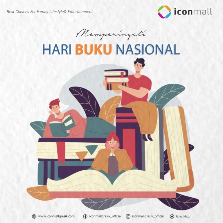Hari Buku Nasional 2021 - Iconmall Gresik